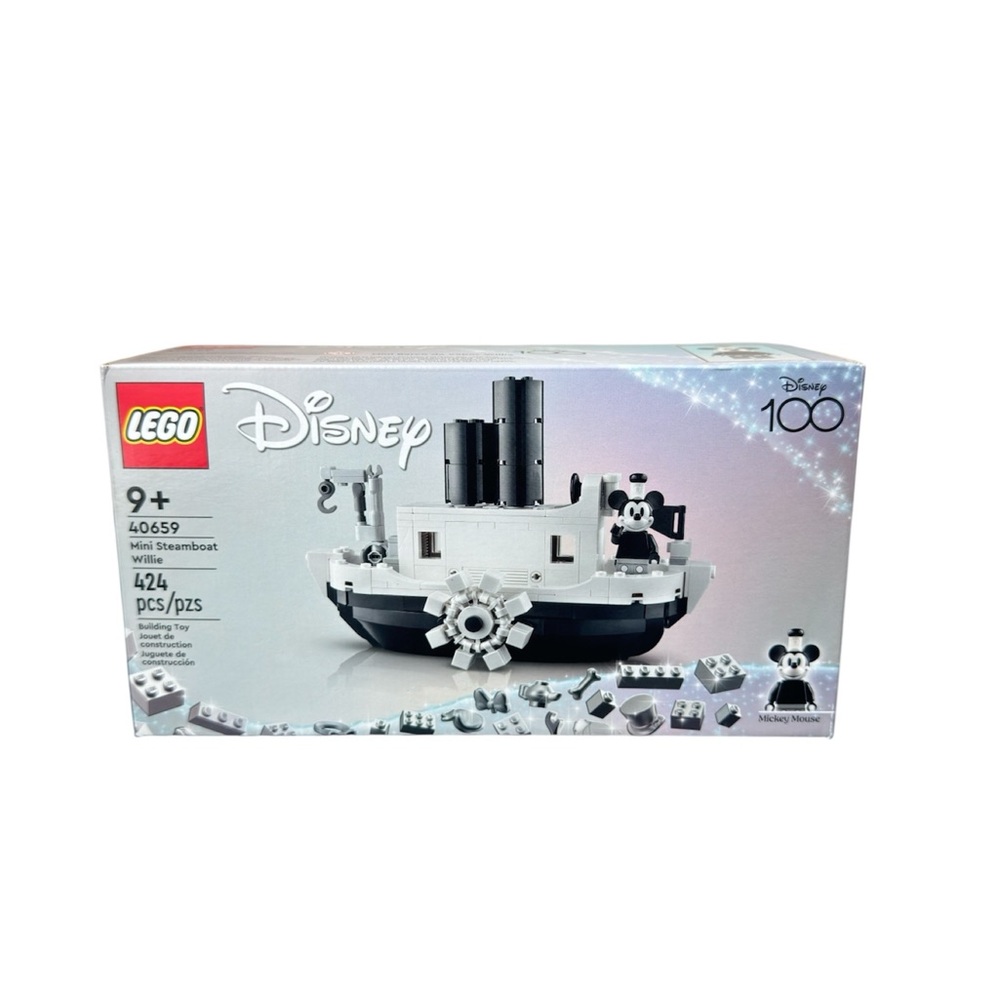 LEGO Disney 100 Years Mini Steamboat Willie 40659 (424 Pcs) New Sealed GWP